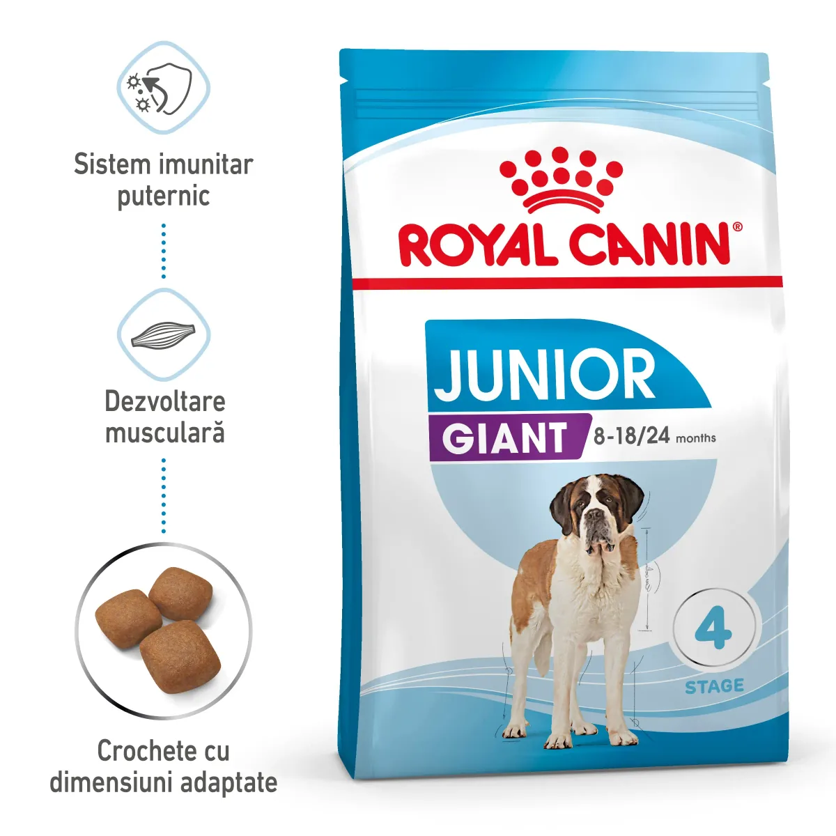 Hrana Uscata Caine Royal Canin Giant Junior 3.5kg