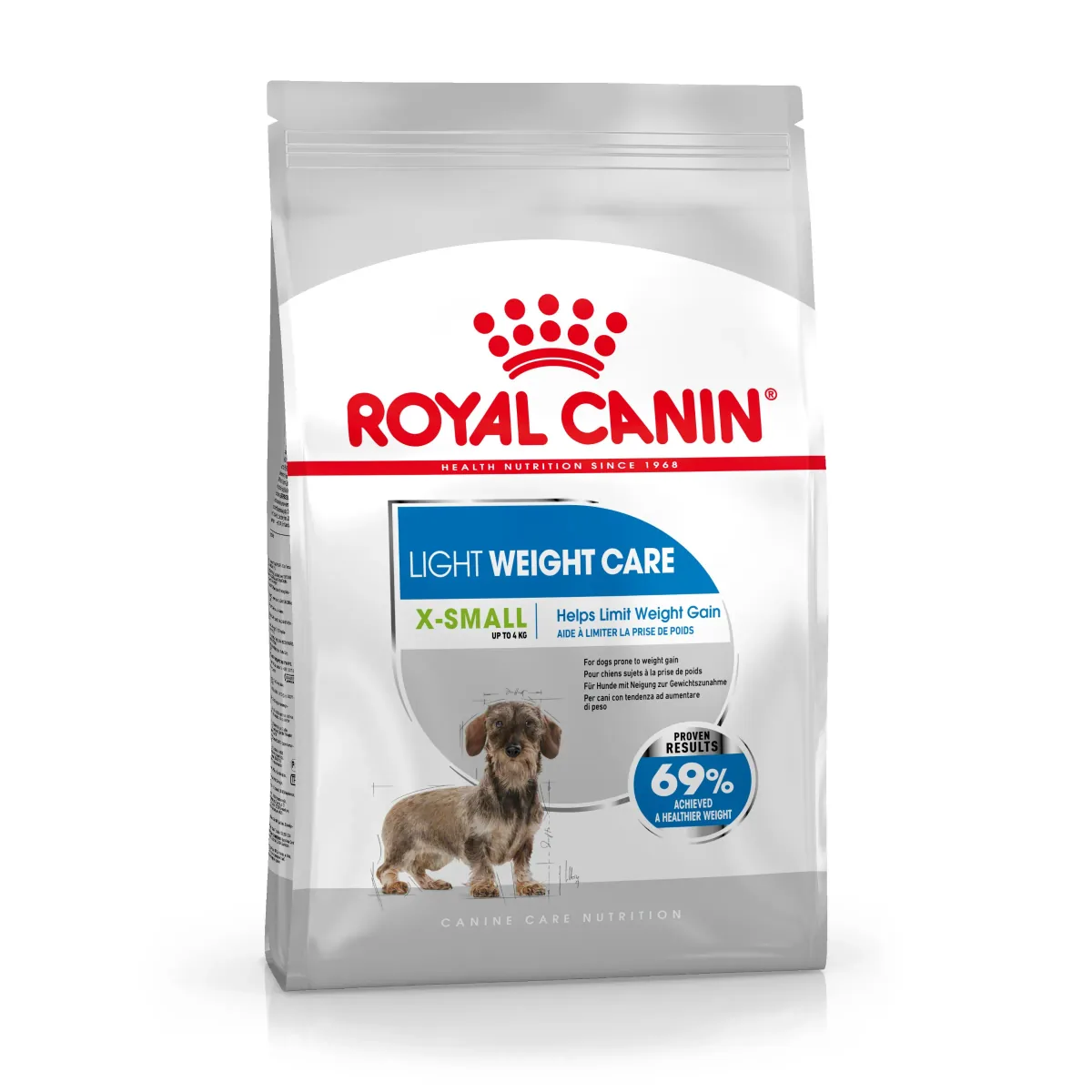 Hrana Uscata Caine Royal Canin X-Small Light Weight Care Adult 500g