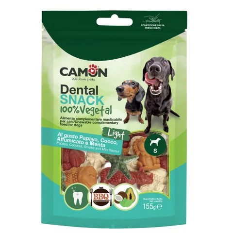 Recompense pentru Câini Camon AnimalVeg Light cu 4 Arome 155g