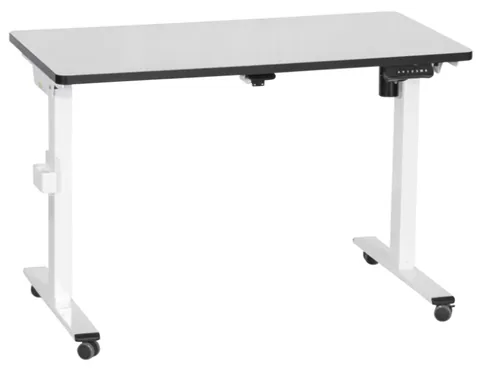 Birou Reglabil Carmen CR-114 W Alb