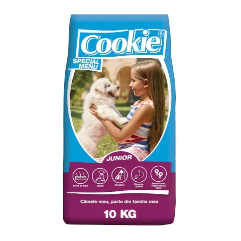 Hrana Uscata pentru Caini Cookie Complete Plus Junior 10kg