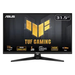 Asus TUF Gaming 31.5 WQHD 170Hz VA Negru