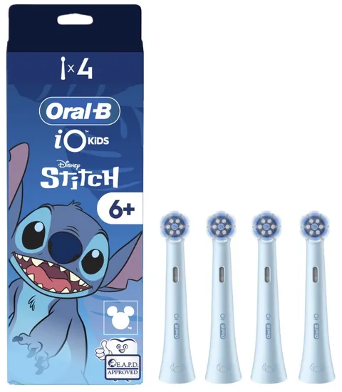 Set Capete de Schimb Oral-B iO Kids Stitch 4 Buc Albastru