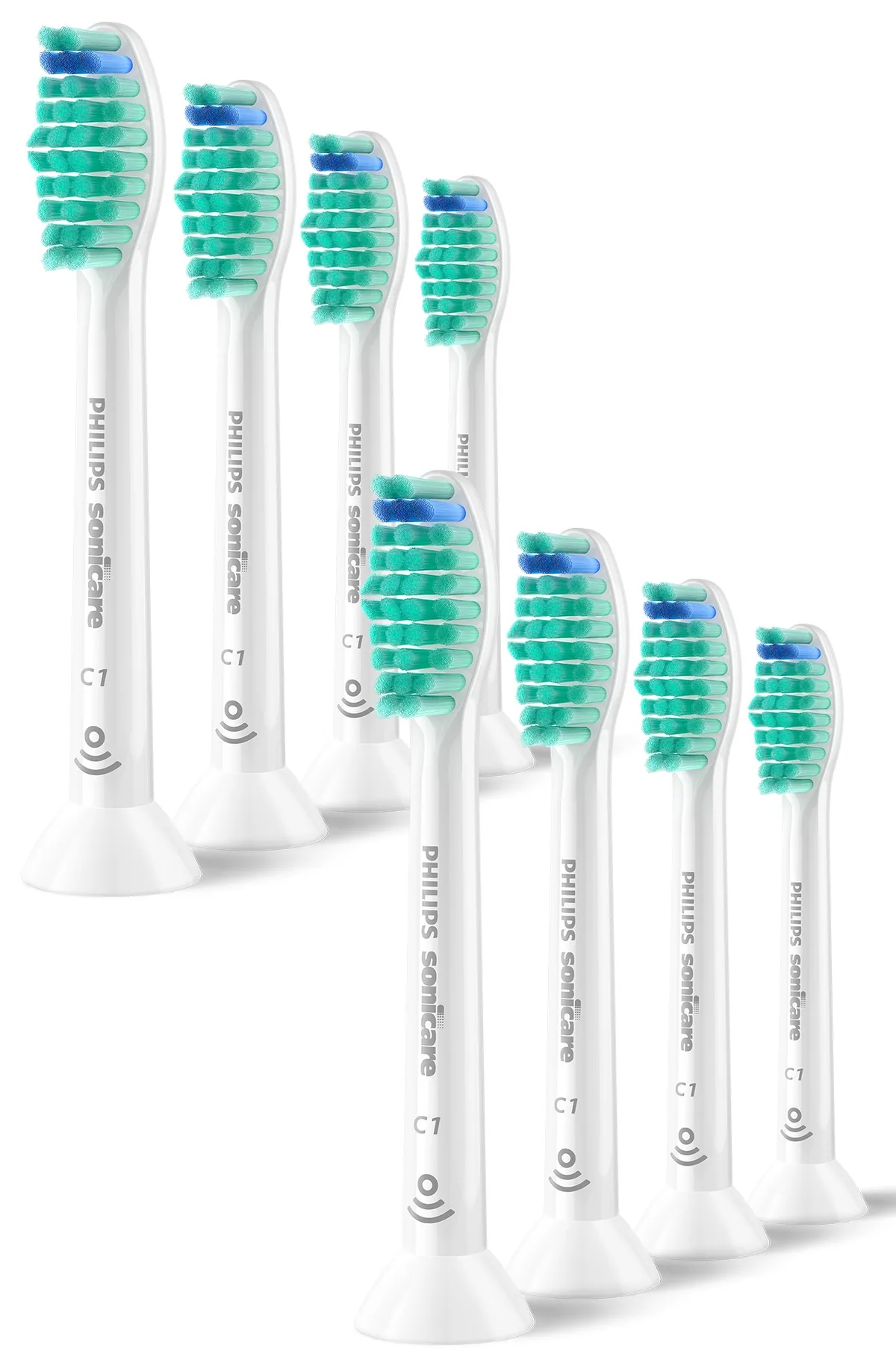 Capete de Rezervă Philips Sonicare C1 ProResults 8 Buc Albe