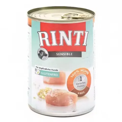 Hrana Umeda Pentru Caini Rinti Sensible Pui si Orez 400g