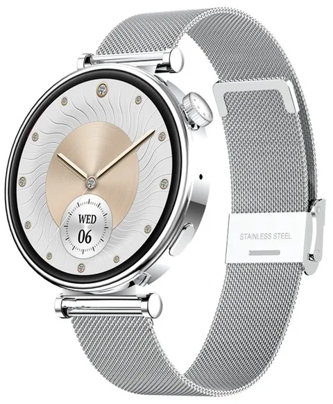 Riversong Glow Silver 1.32'' Milanese