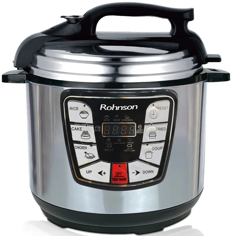 Rohnson R-2865 6L 1000W 5 Programe Argintiu