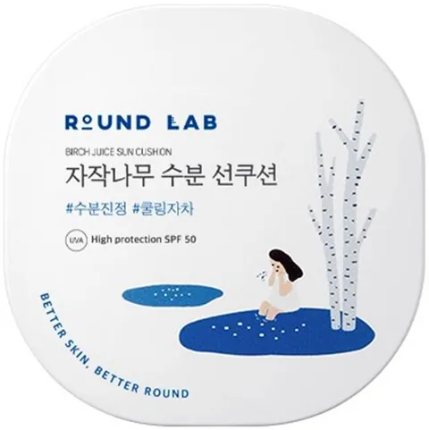 Round Lab Birch Juice Sun Cushion SPF50+ 15g