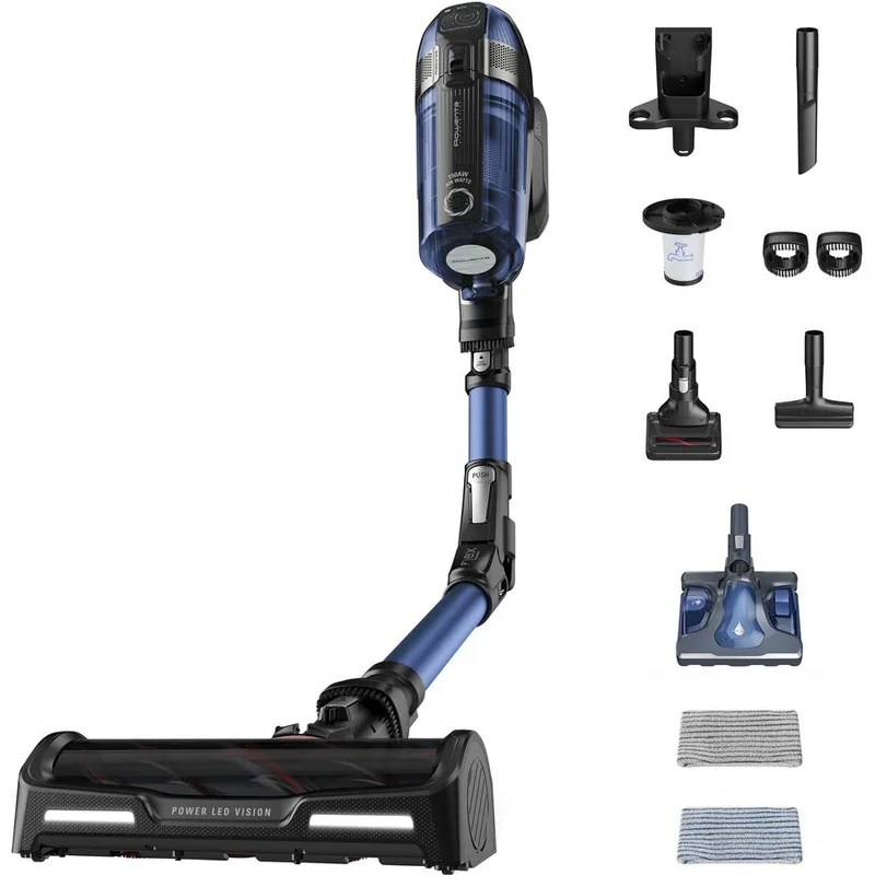 Rowenta X-Force Flex 12.60 Aqua Albastru Negru