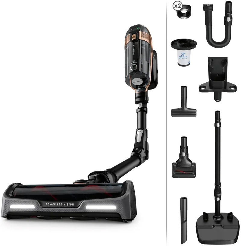 Rowenta X-Force Flex 15.60 Negru Auriu