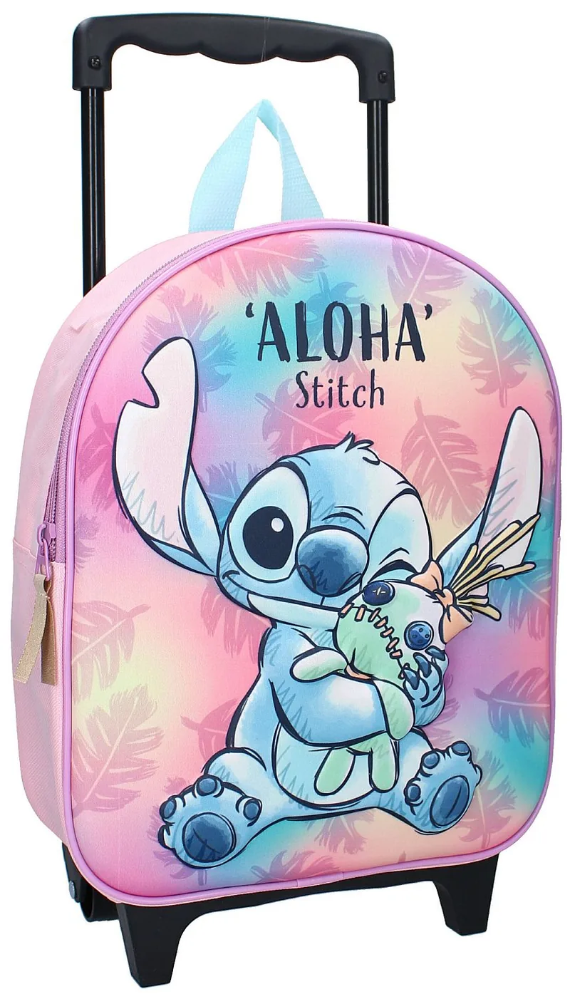 Rucsac 3D cu Roți Vadobag Great Escapes Stitch