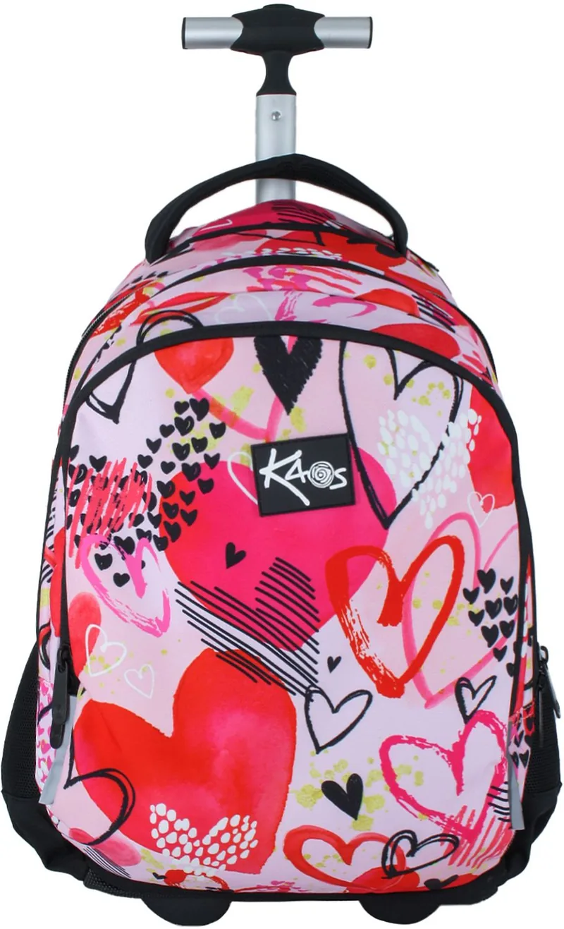 Rucsac cu Roți Kaos 2 în 1 Heart Queen