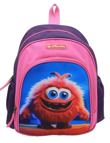 Rucsac de Gradinita Herlitz Cool Pink Monster 31x20x12cm