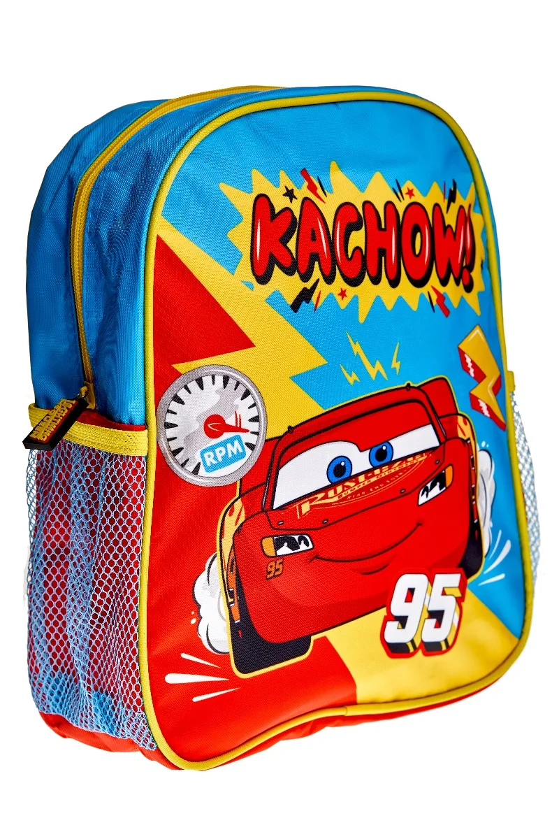 Rucsac de Gradinita Litera Cars 30x26x10cm 2 Buzunare
