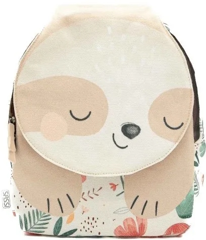 Rucsac de Gradinita Sassi Gnawy The Sloth 1 Compartiment Mini