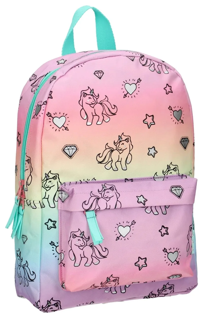 Rucsac de Gradinita Vadobag Milky Kiss Curcubee si Unicorni