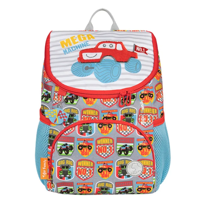 Rucsac Ergonomic Tiger Family Little Travelers Plus Mega Machine 31x24x16cm 8L
