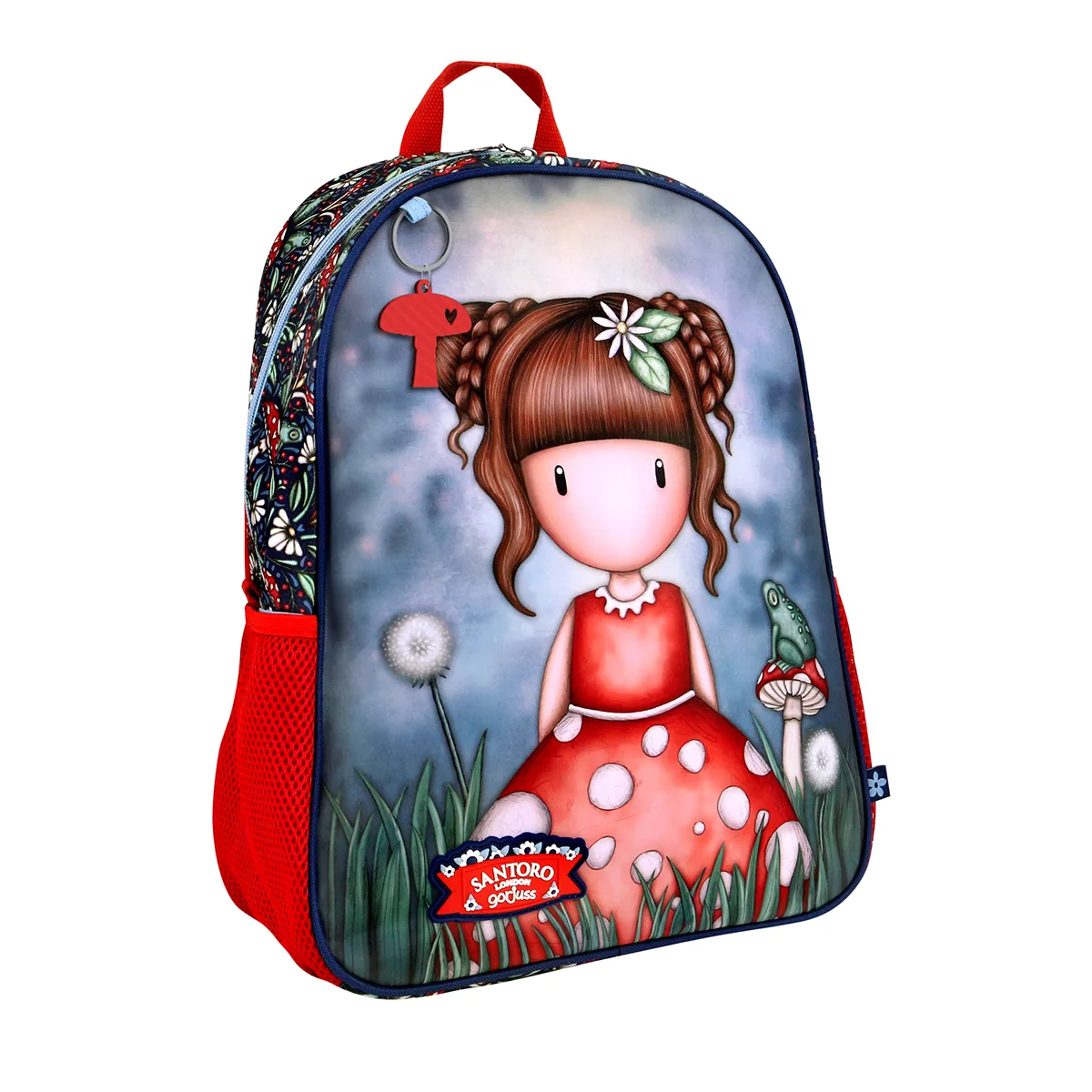 Rucsac Gorjuss Little Mushroom 1 Compartiment 34x43x16cm