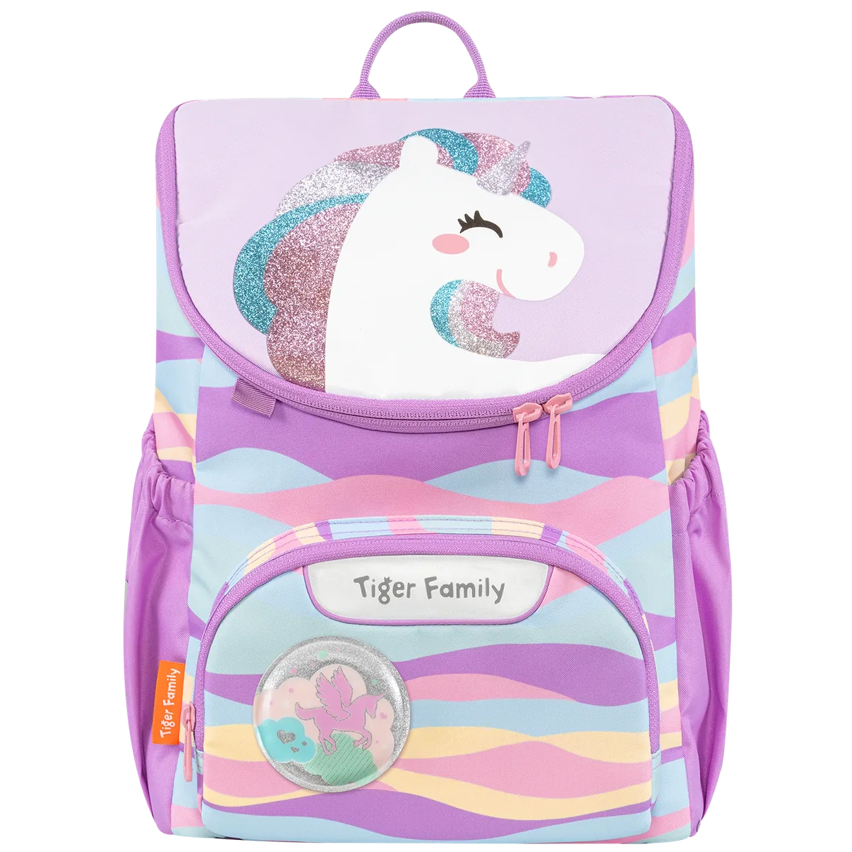 Rucsac Gradinita Tiger Family Journey Glitterlocks 35x28x17cm