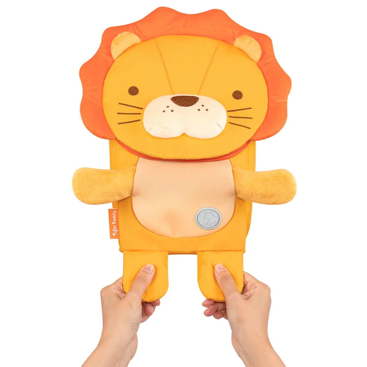 Rucsac Gradinita Tiger Family Mini Zoomies Mustard Lion 29x21x12cm