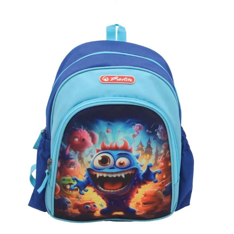 Rucsac Herlitz Cool Blue Monster 31x20x12cm Copii 3-6 Ani