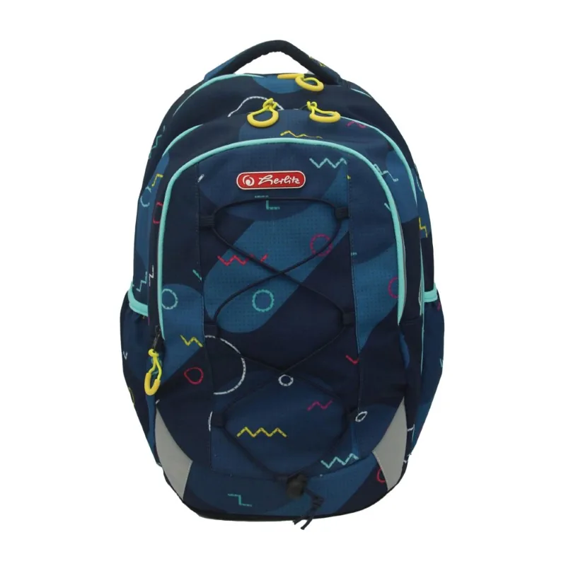 Rucsac Herlitz Strings Pro Geometrics 28L 43x29x22cm