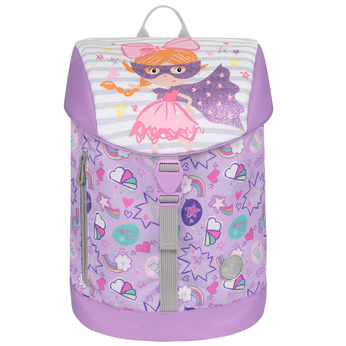 Rucsac Herlitz SuperGirl Mini Buckle 34x22x14cm