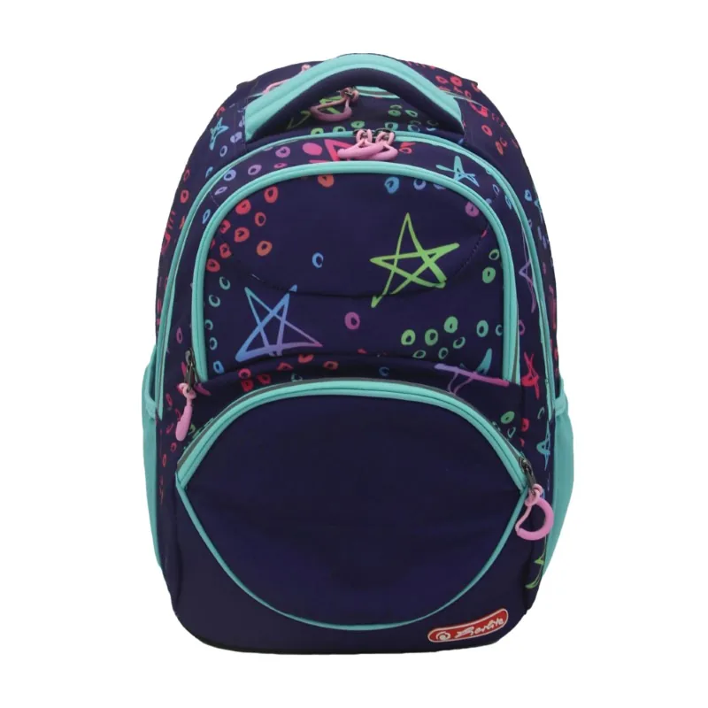 Herlitz Zipper Cube 43x29x22cm Stars