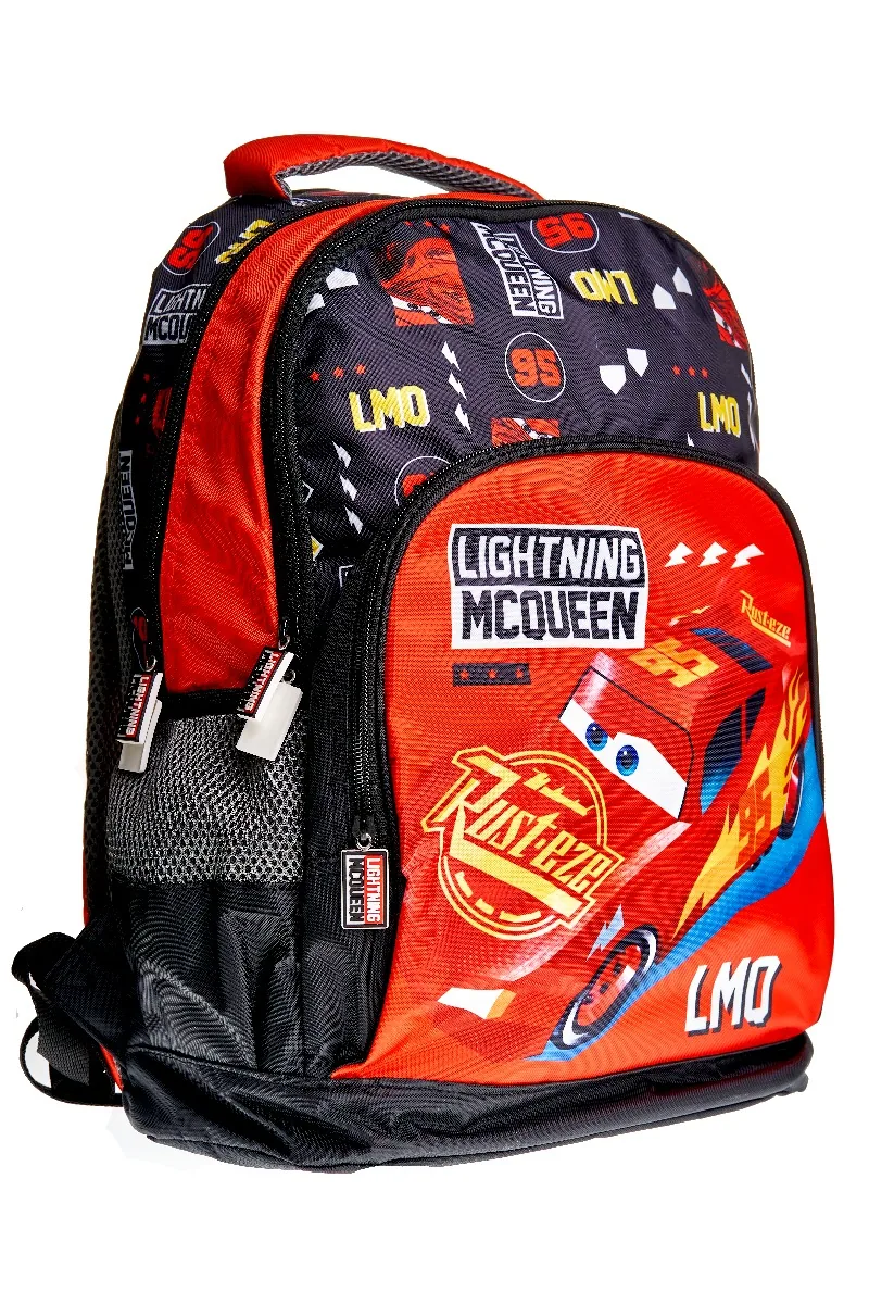 Rucsac Litera Cars Primar 2 Compartimente Buzunar Frontal 45x31x14cm