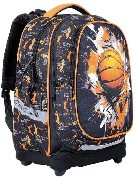 Rucsac Școlar S. Cool Anatomic Basketball cu Bază Tare
