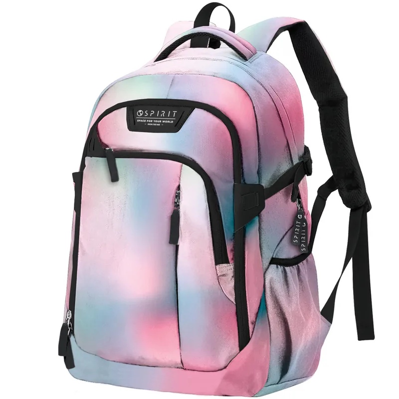 Rucsac Spirit City Hazy Pink-Blue 47x34x20cm