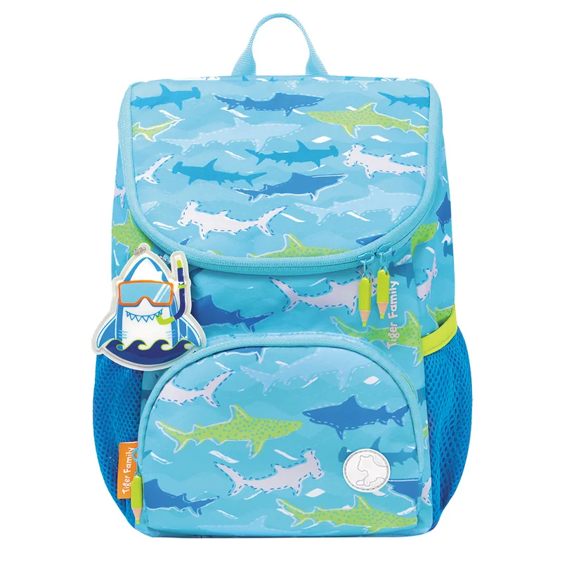 Rucsac Tiger Family Little Travelers Plus Blue Aquarium 31x24x16cm