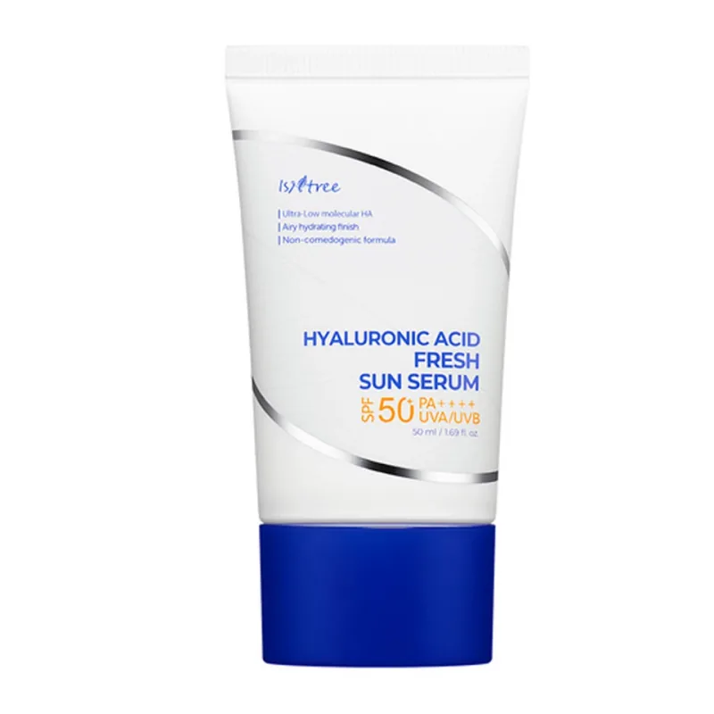 Ser de Față Isntree Hyaluronic Acid Fresh Sun Serum SPF50+ PA++++ 50ml