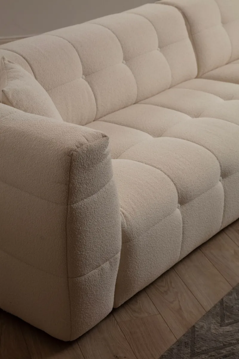 Salvador Cady Coltar Modular Dreapta Bej 300x150x72cm - imagine 3