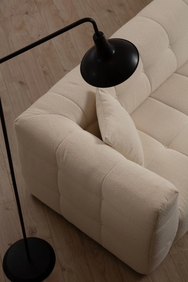 Salvador Cady Coltar Modular Dreapta Bej 300x150x72cm - imagine 4