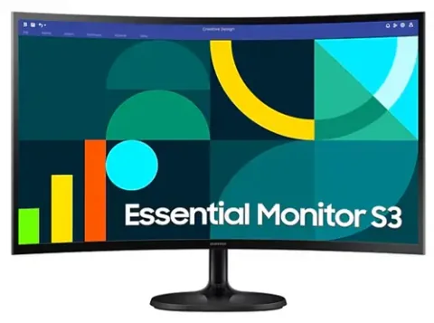 Samsung LS27D364 27inch Curbat Negru