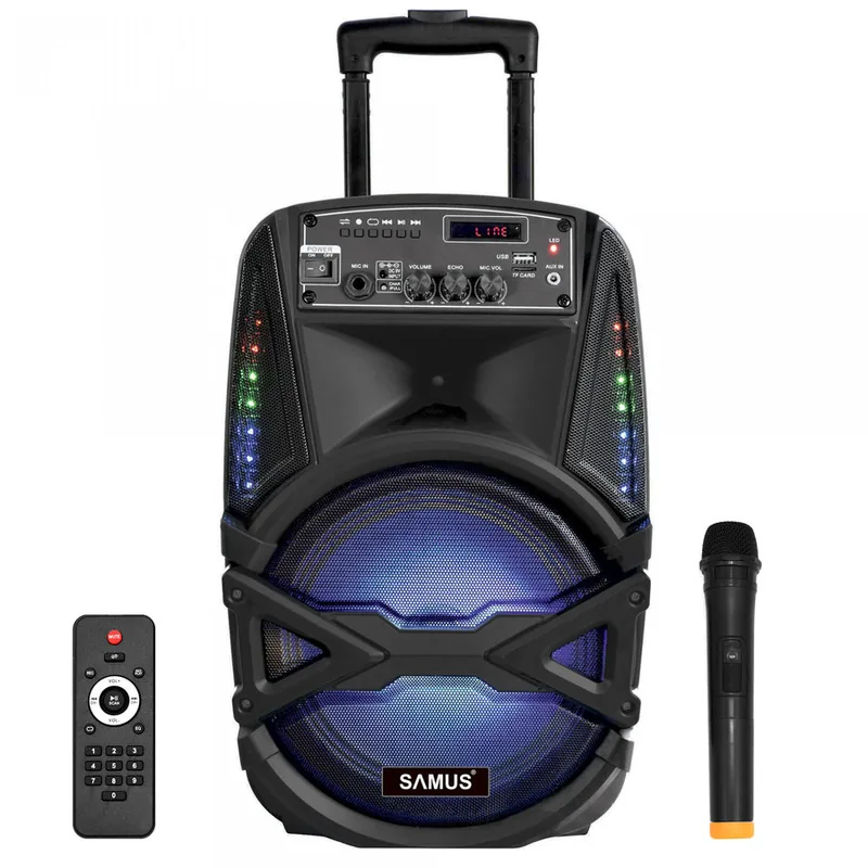 Samus Karaoke 8 40W LED Microfon Negru