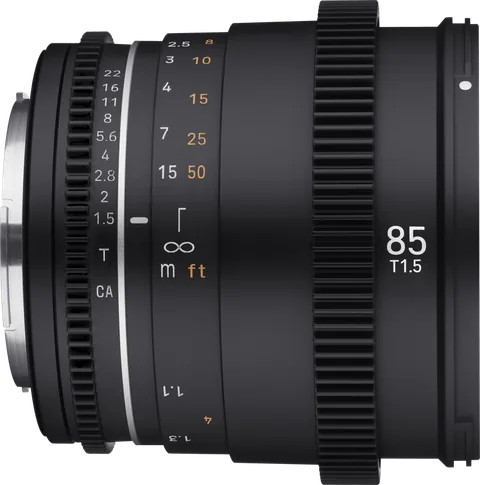Samyang 85mm T1.5 VDSLR MK2 Canon RF Full Frame Weather Sealing - imagine 4