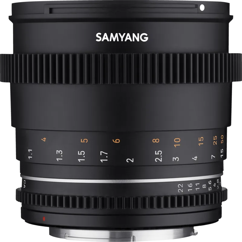 Samyang 85mm T1.5 VDSLR MK2 Sony E Negru - imagine 2