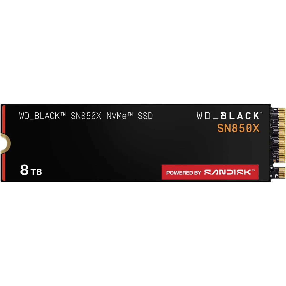 SanDisk WD Black SN850X 8TB PCIe Gen4 NVMe Negru WDS800T2X0E-00CDD0