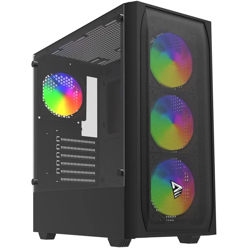 Savio Noctis Flow RGB Cube Negru