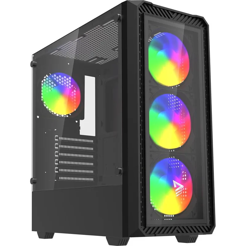 Savio Noctis Glass RGB Cube Negru