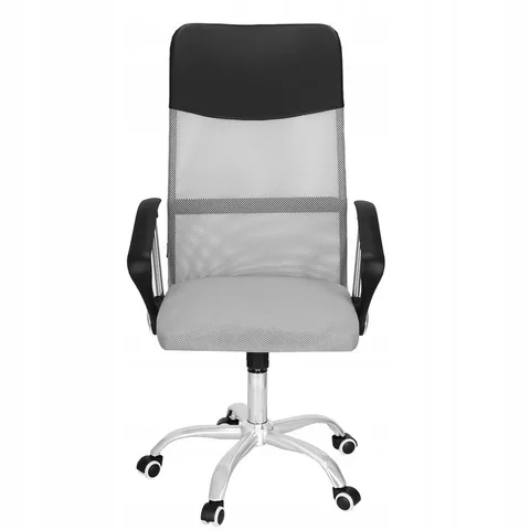 Scaun de Birou Ergonomic Brius Gri Mesh Ecopiele Reglabil