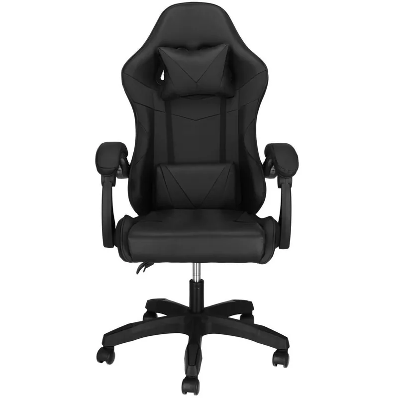 Scaun de Birou Gaming Brius Ergonomic Suport Lombar Tetiera Rotire 360 Negru