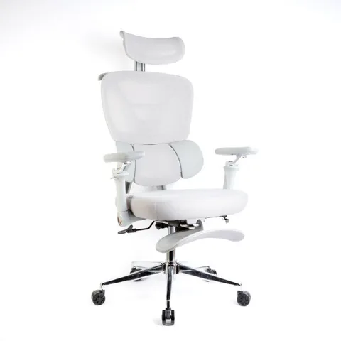 Scaun de Birou Ergonomic GLOBIZ BMD1122 Brate Reglabile Tetiera Suport Picioare Gri