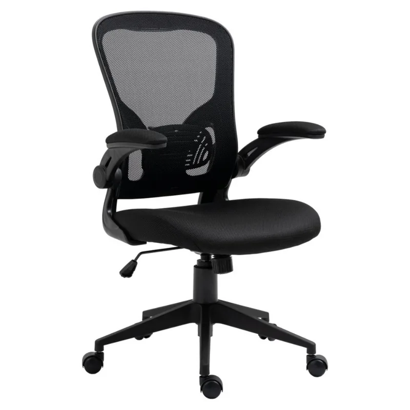 Scaun de Birou Office Products Chios Mesh Negru Brate Plastic