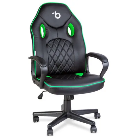 Scaun Gamer Negru si Verde