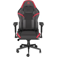 Endorfy Scrim RD Piele Si Textil Suport Lombar Memory Foam 5 Roti Negru Si Rosu