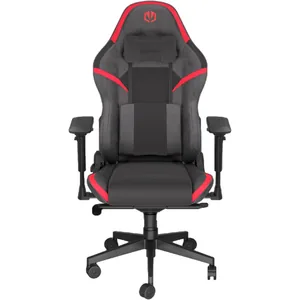 Endorfy Scrim RD Piele Si Textil Suport Lombar Memory Foam 5 Roti Negru Si Rosu