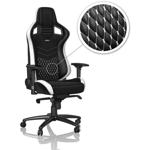 NobleChairs EPIC Echtleder Negru